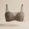 S-H  Premium Quality - Double Padded Push- Up Bra.| Front Floral Decorative Lace