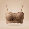 S-H  Premium Quality - Single Padded Full Coverage Bra.| Front Floral Decorative Lace