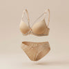 Victoria's Secret Premium Quality Double Padded Push- Up wire Bra Set With Stone Lace.