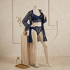 Sophisticated 3-Piece Lace & Mesh Intimates Ensemble Nighty Set